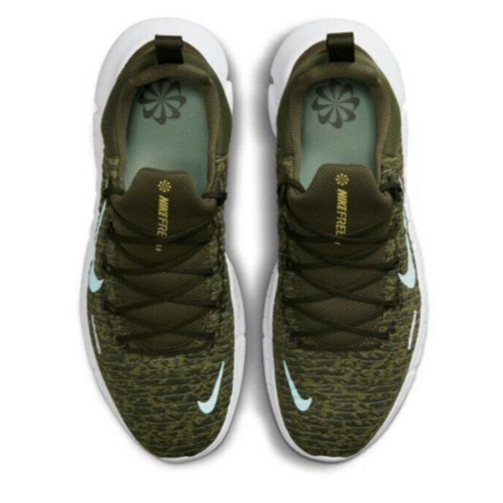 Nike Free Run 5.0 Next Nature Men's Sneaker Shoe Limited Khaki CZ1884-300 - Picture 6 of 12